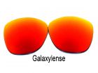 Galaxy Replacement Lenses For Oakley Latch OO9265 Red Color Polarized